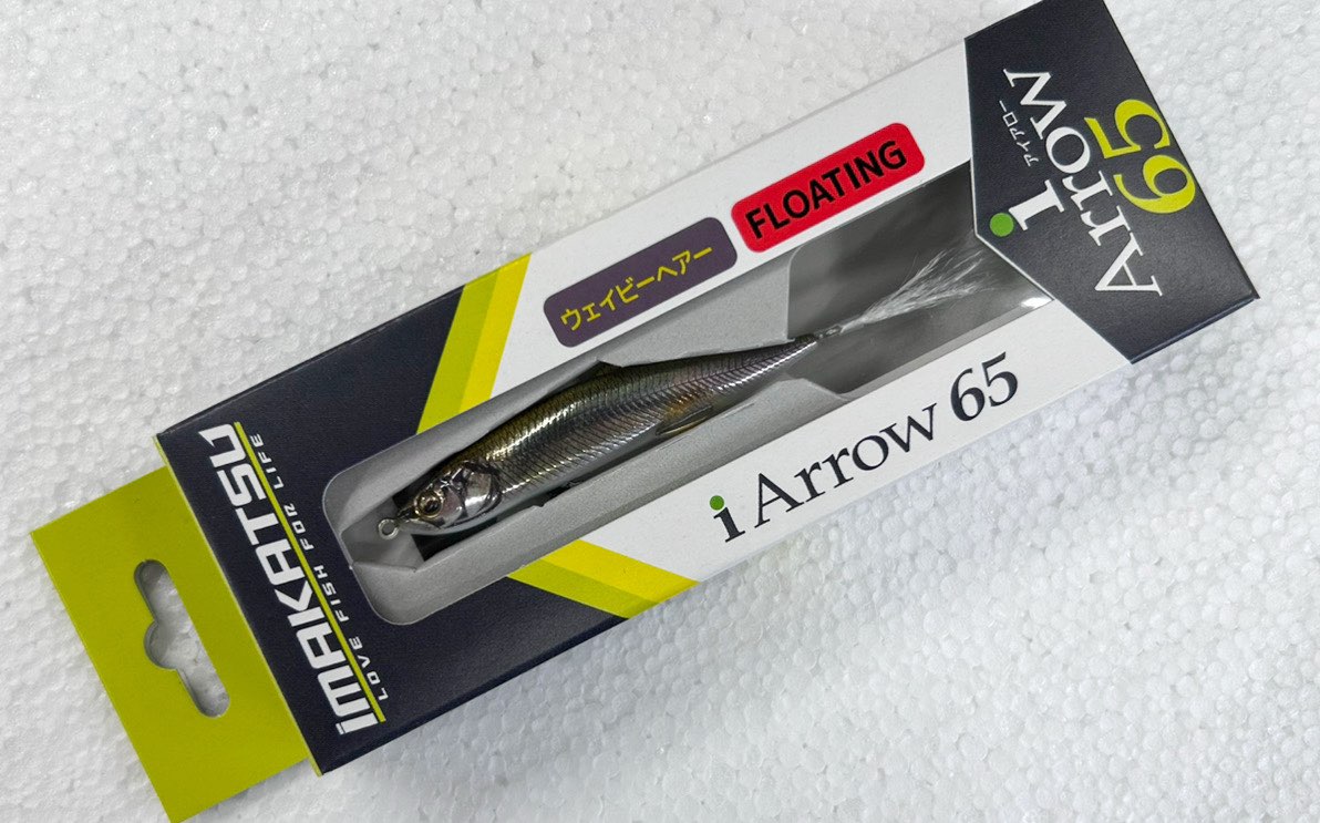 iArrow 65F Wavy Hair #885 3D Metal Wakasagi iArrow 65F Wavy Hair #885 3D Metal Wakasagi