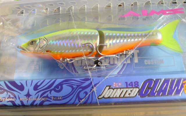 JOINTED CLAW Tuned 148 TYPE-15SS Chart & Orange - Click Image to Close