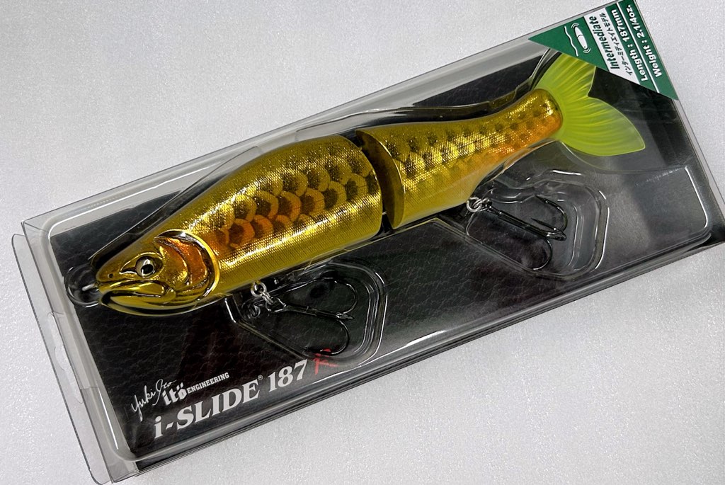 I-SLIDE 187R INTERMEDIATE Dragon Fish Gold [SP-C]